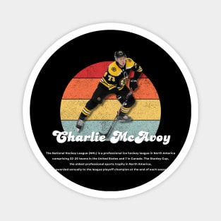 Charlie McAvoy Vintage Vol 01 Magnet